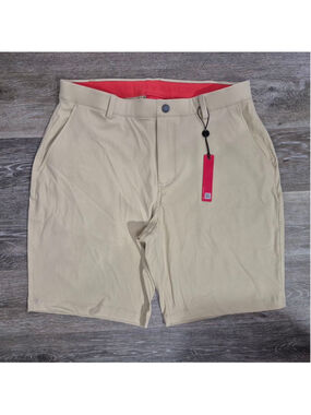 Men's REDVANLY Beige VarickShorts L